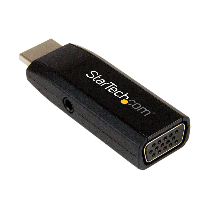StarTech HD2VGAMICRA HDMI to VGA Converter with Audio - Compact - 1920x1200